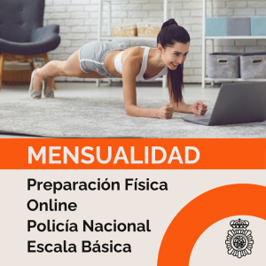 Preparación Física Online Policía Nacional
