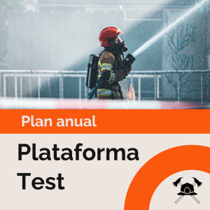 Plan Anual Mensualidad Plataforma de Test - Bomberos