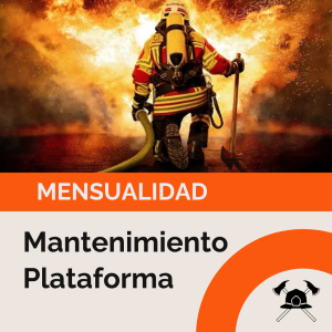 Plan Anual Mensualidad Mantenimiento de Plataforma - Bomberos