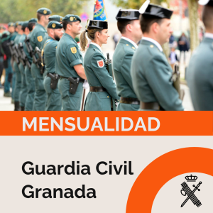 Mensualidad - Preparación de Oposición para Guardia Civil