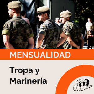 Curso Oposición Mensualidad Tropa y Marinería